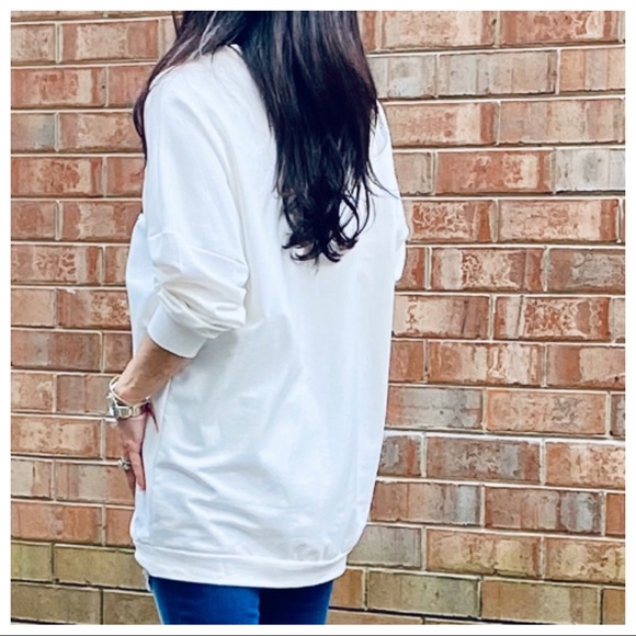 ✨LAST ✨PARIS✨Fabulous CoCo Paris chic sweatshirt - Picture 5 of 5